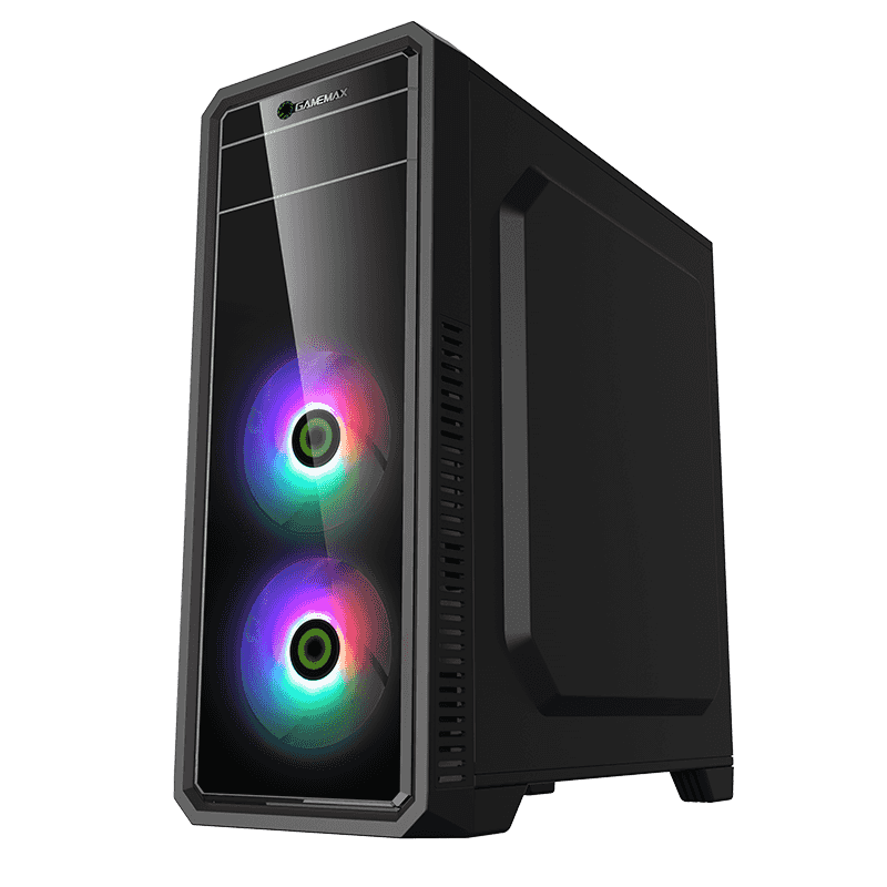 GAMEMAX G561-F RGB ECO ATX GAMING CASE GAMEMAX G561-F RGB ECO ATX GAMING CASE